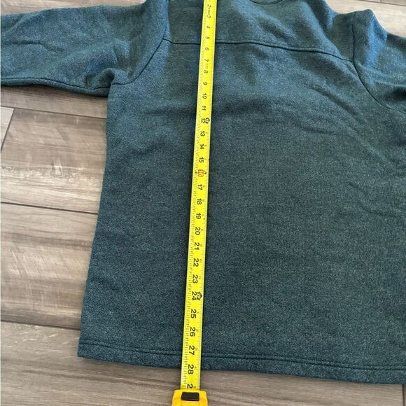 Men’s Green Columbia 1/4 Zip Up Sweater Size Medium Hiking Outdoors Skii - Picture 4 of 5